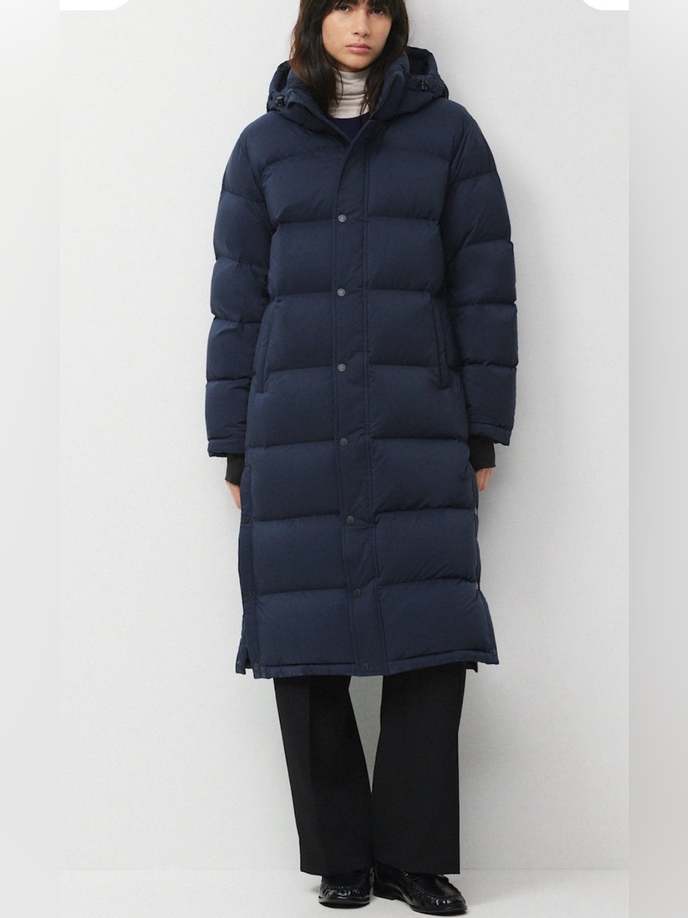 The Super Puff Long- cliMATTE- Navy-3XS